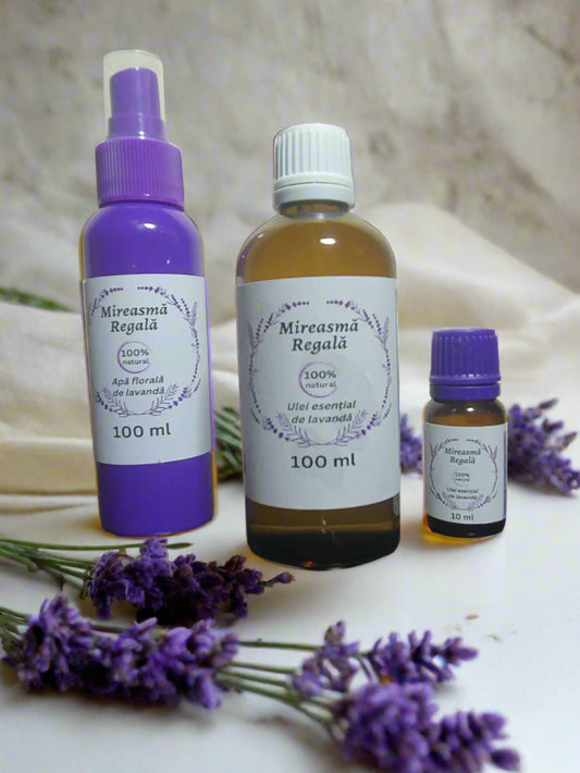 Trilogia Relaxarii - Pachet 3 produse naturale din lavanda