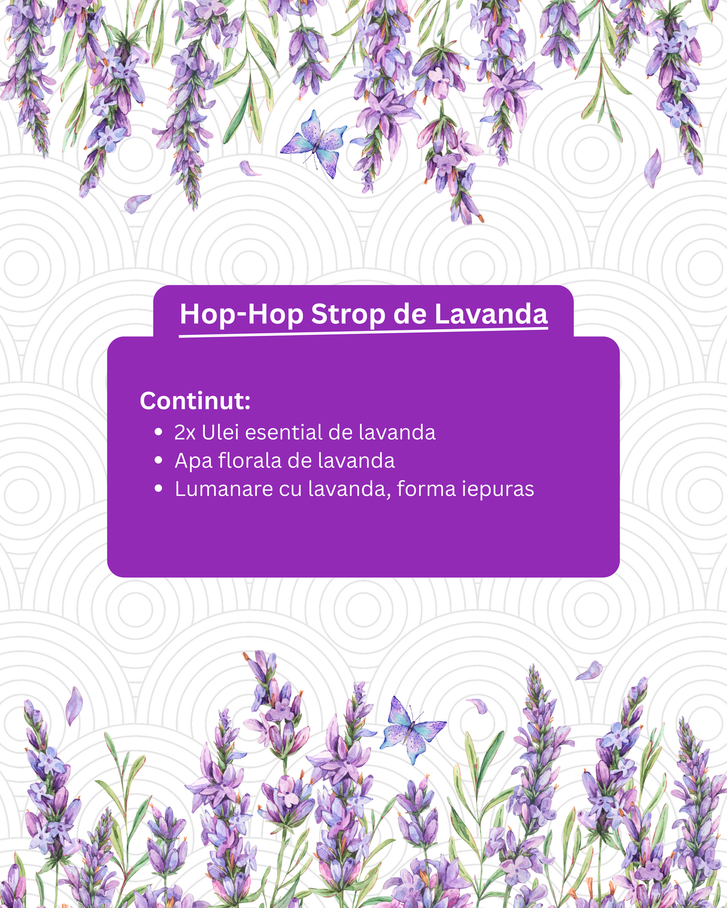 Hop-Hop Strop de Lavanda
